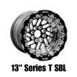 Belak 13x10   5in BS   4x100 BP   High Pad   Series Twisted Wheel - Single Beadlock Online Sale