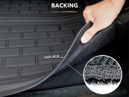 3D MAXpider 2024 Tesla Model 3 Kagu Foldable Rear Lower Cargo Liner - Black For Cheap