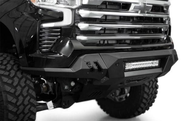 ADD 2022+ Chevrolet Silverado 1500 Black Label Front Bumper Online Sale