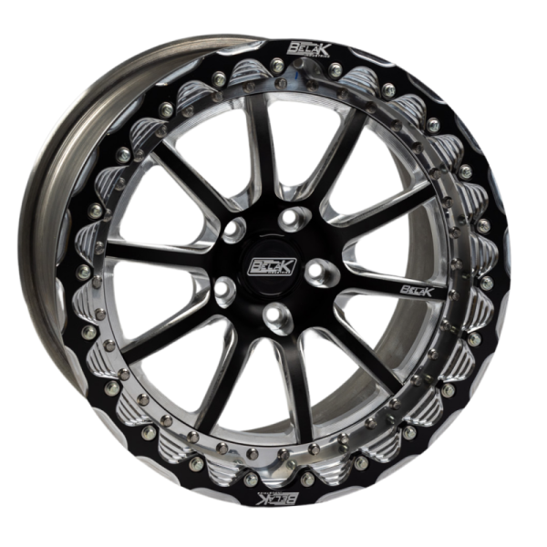 Belak 13x10   5in BS   4x100 BP   High Pad   Series 4 Wheel - Single Beadlock For Sale