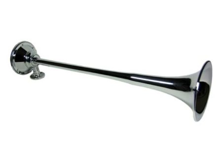 Kleinn Chrome Roof Mount Single Horn  21.5In - Chrome-Plated Spun Copper Online Sale