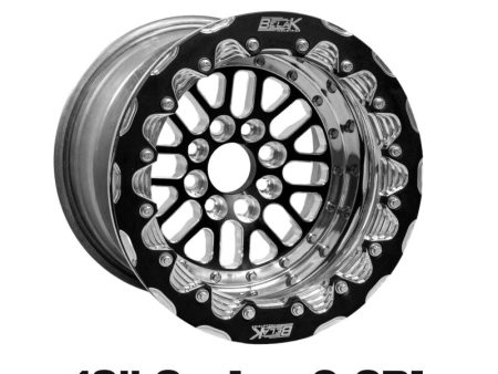 Belak 13x10   5in BS   5x100 BP   High Pad   Series 2 Wheel - Double Beadlock Online Hot Sale