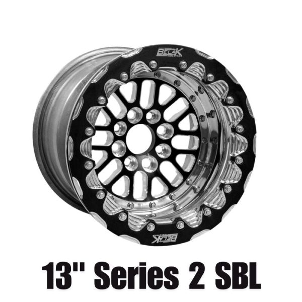 Belak 13x10   5in BS   5x100 BP   High Pad   Series 2 Wheel - Double Beadlock Online Hot Sale