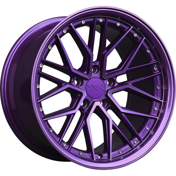 XXR Wheels 571 Diamond Cut Purple Cheap