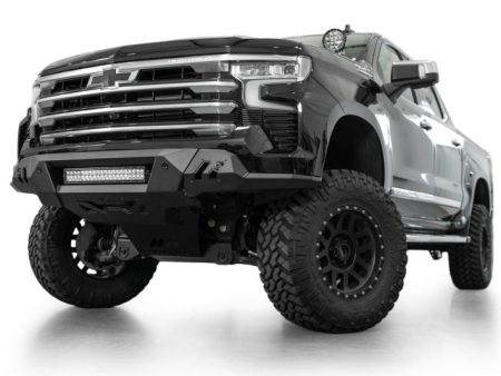 ADD 2022+ Chevrolet Silverado 1500 Black Label Front Bumper Online Sale