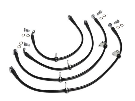 Chase Bays 02-07 Subaru Impreza WRX (Excl STi) Caliper Brake Lines - Front & Rear Lines Hot on Sale