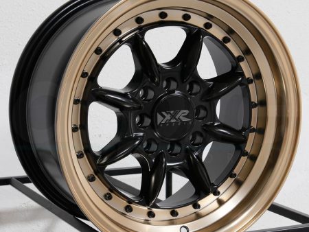 XXR Wheels 002.5 Flat Black Bronze Lip Supply