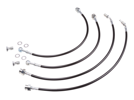 Chase Bays 86-92 Mazda RX7 FC Caliper Brake Lines - Front & Rear Lines on Sale