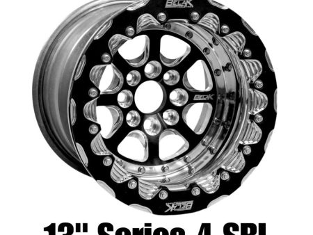 Belak 13x10   5in BS   5x100 BP   High Pad   Series 4 Wheel - Non-Beadlock on Sale