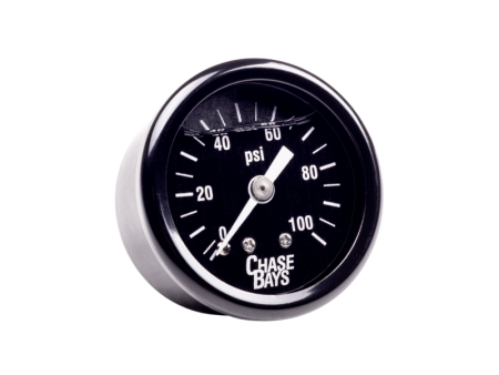 Chase Bays Liquid Filled 0-100psi Fuel Pressure Gauge Online