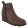 OTBT - STORY in BROWN Wedge Ankle Boots Discount