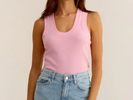 Z Supply: Sirena Rib Tank in Peony For Cheap