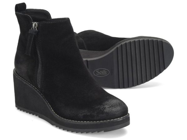 Sofft: Emeline in Black Suede Online