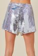 Surplice Sequin Mini Skort Online