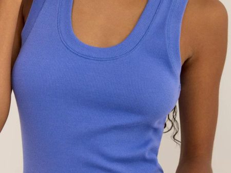 Z Supply: Sirena Rib Tank in Blue Wave For Discount