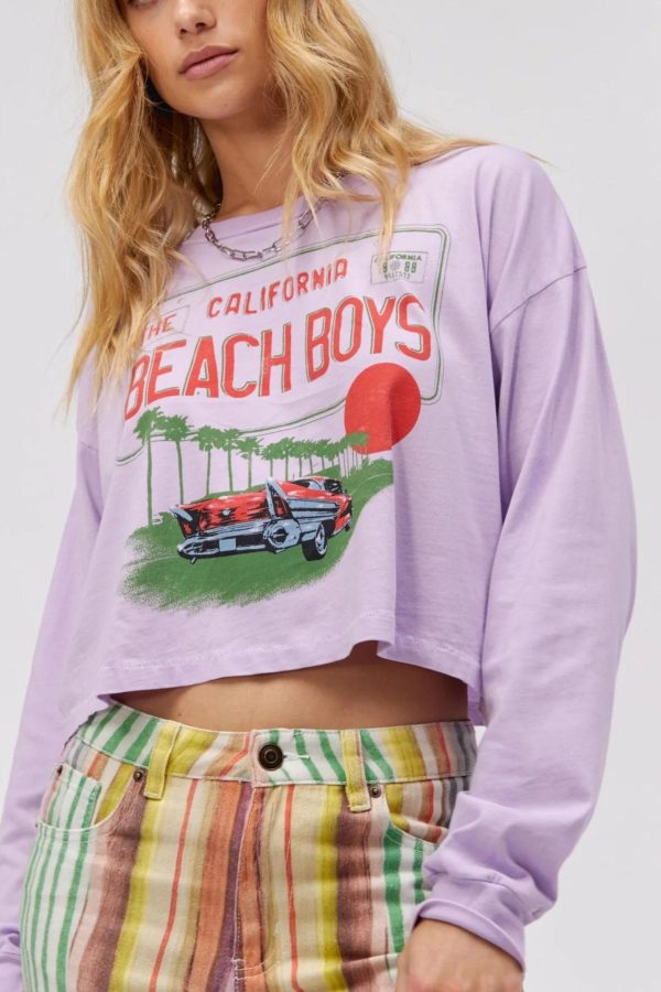 Daydreamer: Beach Boys License Plate Tee Hot on Sale