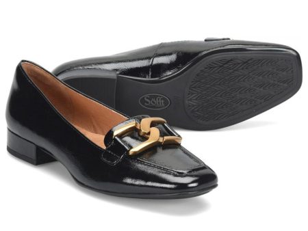 Sofft: Erica in Black Patent Sale