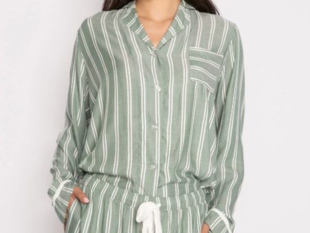 PJ Salvage: Stripe Hype PJ Set For Sale